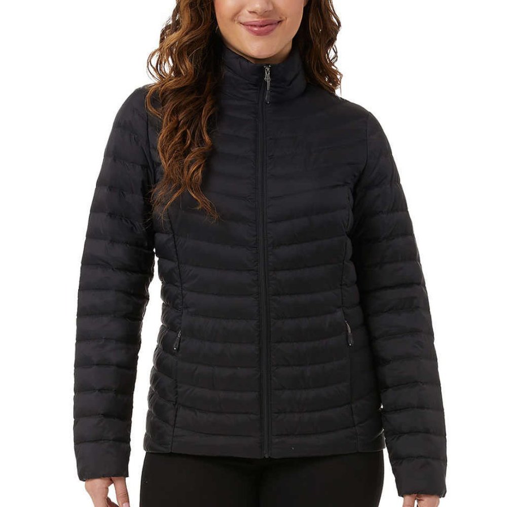 Black - 32 Degrees Ladies' Down‎ Jacket